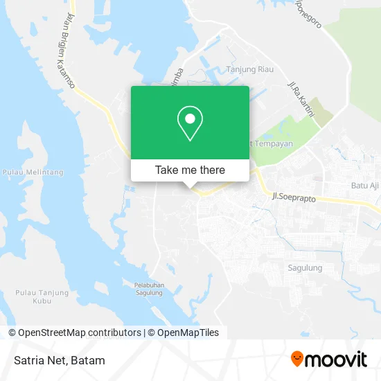 Satria Net map