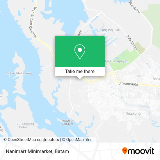 Nanimart Minimarket map