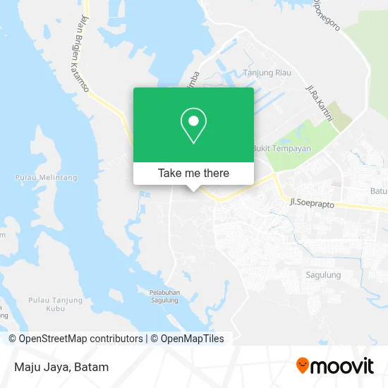 Maju Jaya map