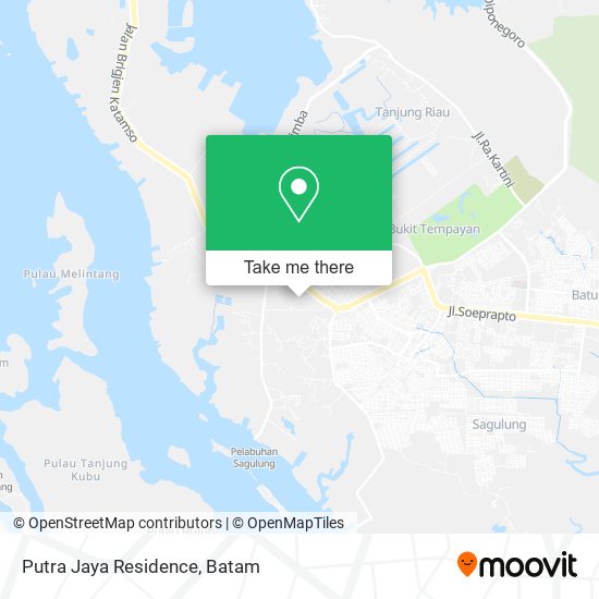 Putra Jaya Residence map