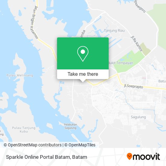 Sparkle Online Portal Batam map