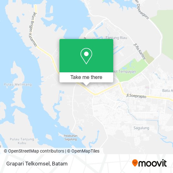 Grapari Telkomsel map