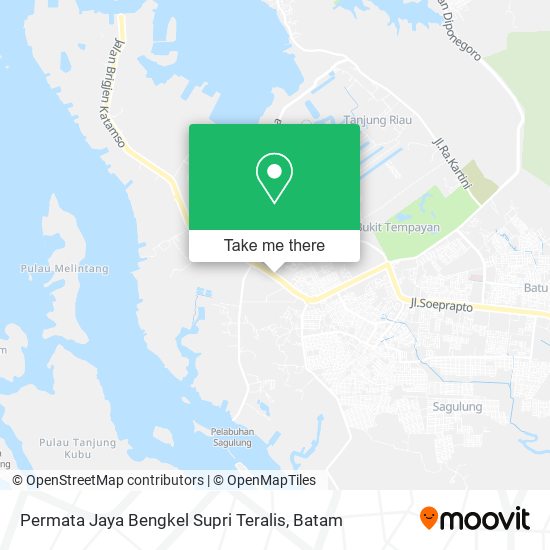 Permata Jaya Bengkel Supri Teralis map