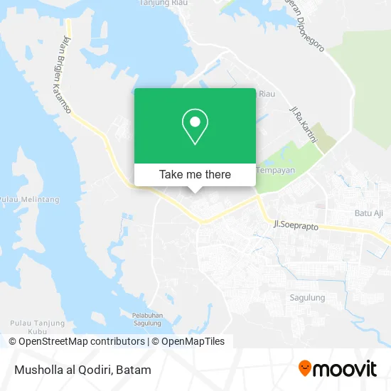 Musholla al Qodiri map