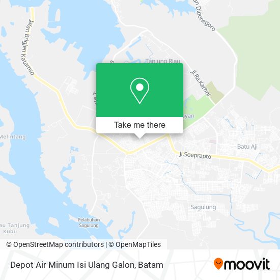 Depot Air Minum Isi Ulang Galon map