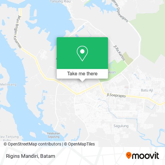 Rigins Mandiri map