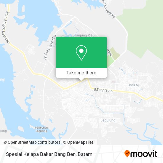 Spesial Kelapa Bakar Bang Ben map