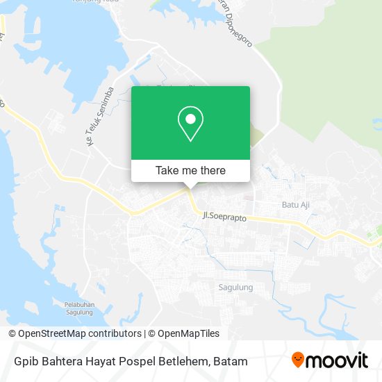 Gpib Bahtera Hayat Pospel Betlehem map