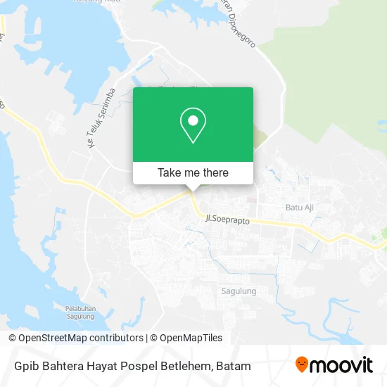 Gpib Bahtera Hayat Pospel Betlehem map