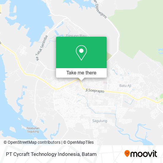 PT Cycraft Technology Indonesia map