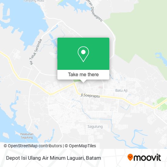 Depot Isi Ulang Air Minum Laguari map