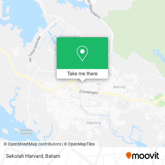 Sekolah Harvard map