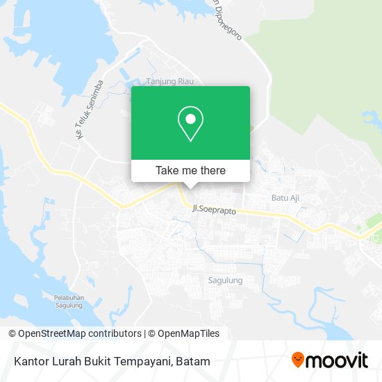 Kantor Lurah Bukit Tempayani map