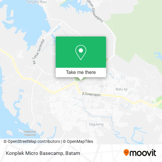 Konplek Micro Basecamp map