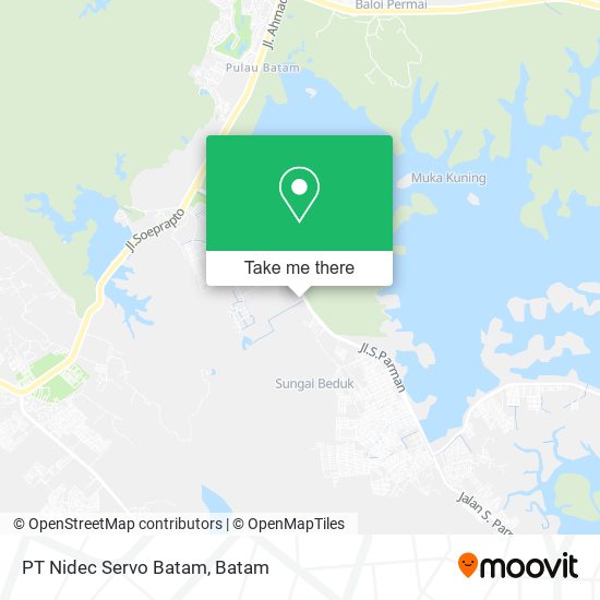 PT Nidec Servo Batam map