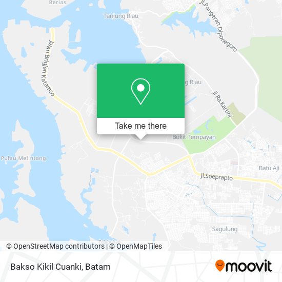 Bakso Kikil Cuanki map