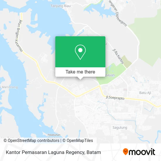 Kantor Pemasaran Laguna Regency map