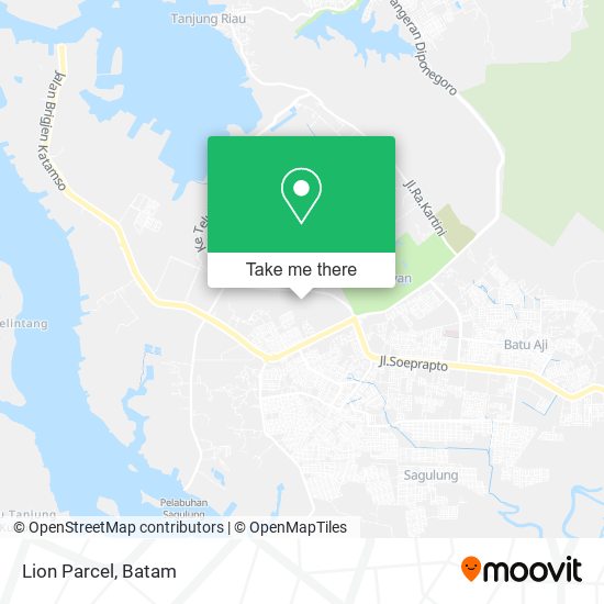 Lion Parcel map