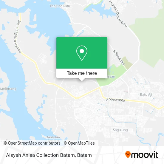 Aisyah Anisa Collection Batam map