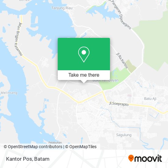 Kantor Pos map