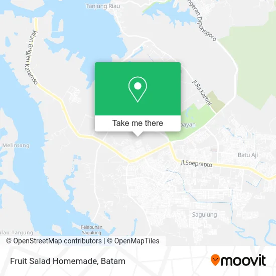 Fruit Salad Homemade map