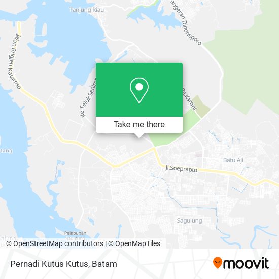 Pernadi Kutus Kutus map