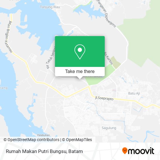 Rumah Makan Putri Bungsu map