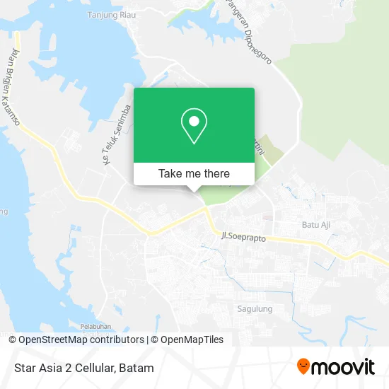 Star Asia 2 Cellular map