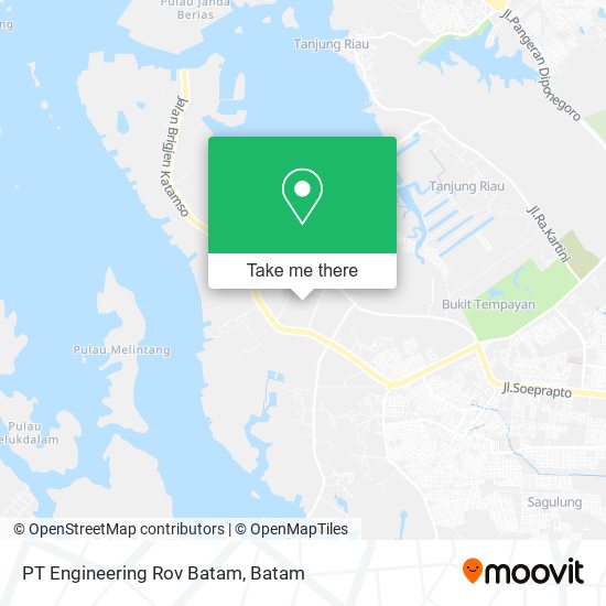 PT Engineering Rov Batam map