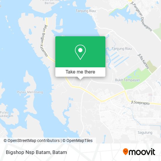 Bigshop Nsp Batam map