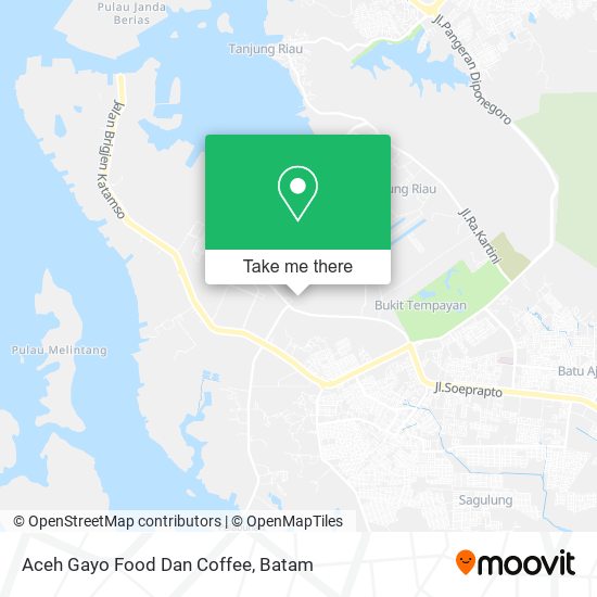 Aceh Gayo Food Dan Coffee map