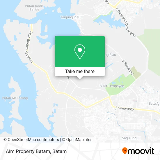 Aim Property Batam map