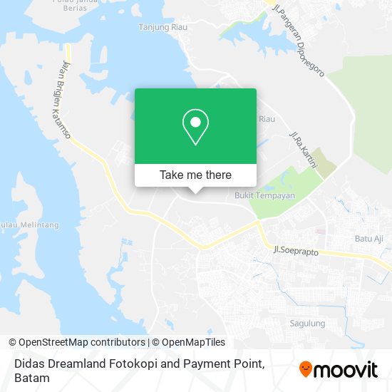 Didas Dreamland Fotokopi and Payment Point map