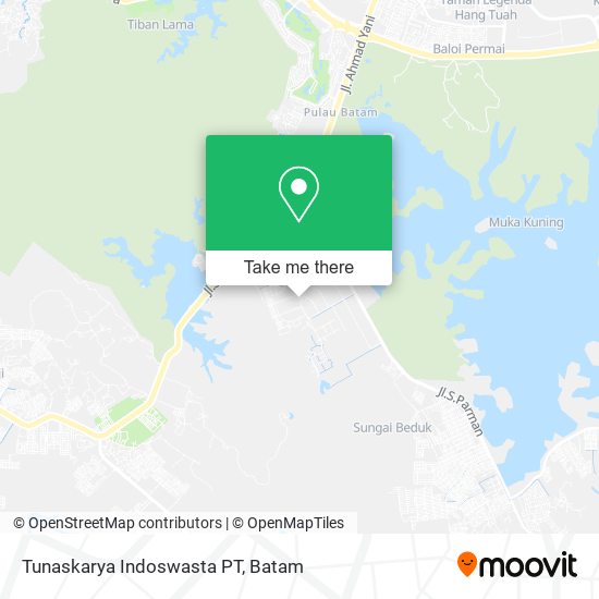 Tunaskarya Indoswasta PT map