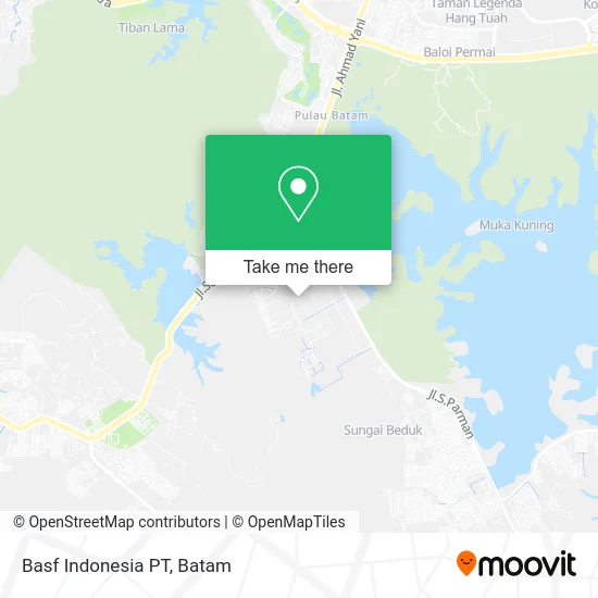 Basf Indonesia PT map