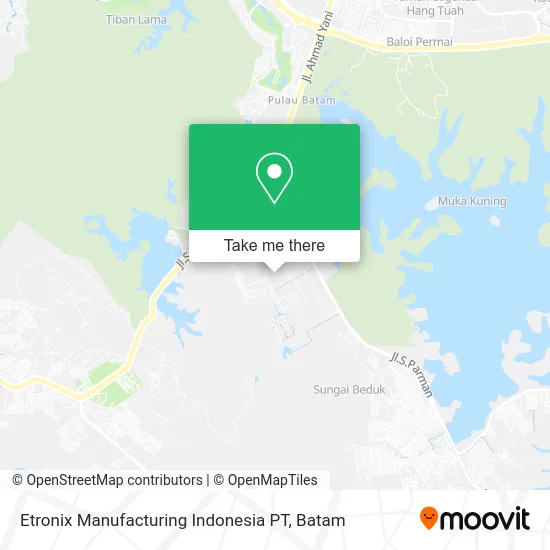 Etronix Manufacturing Indonesia PT map
