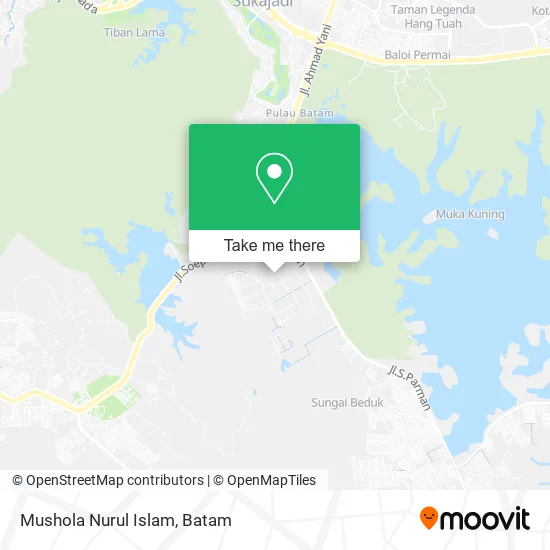 Mushola Nurul Islam map