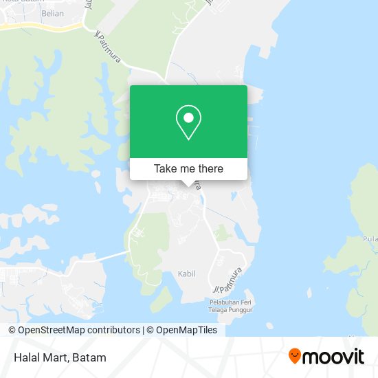 Halal Mart map