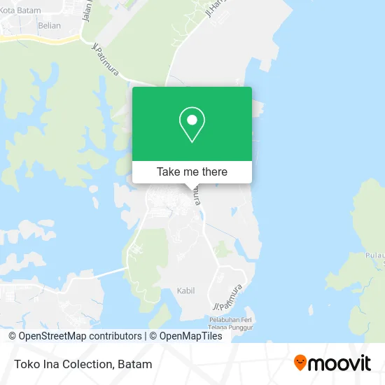 Toko Ina Colection map