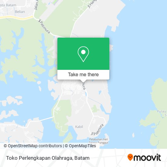 Toko Perlengkapan Olahraga map