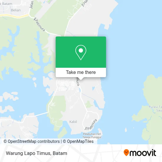 Warung Lapo Timus map