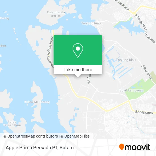 Apple Prima Persada PT map