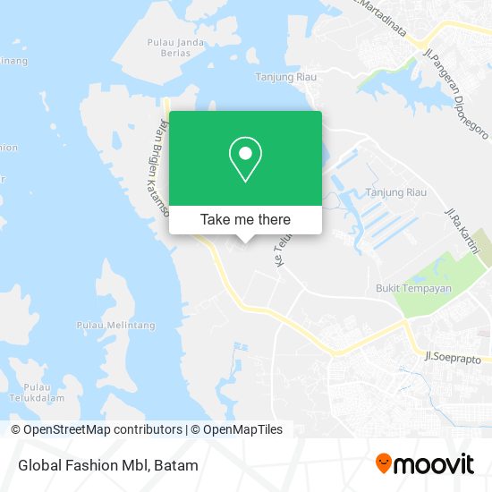 Global Fashion Mbl map