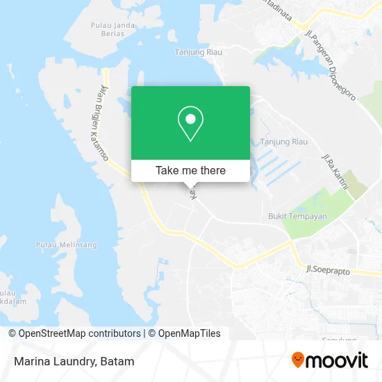 Marina Laundry map