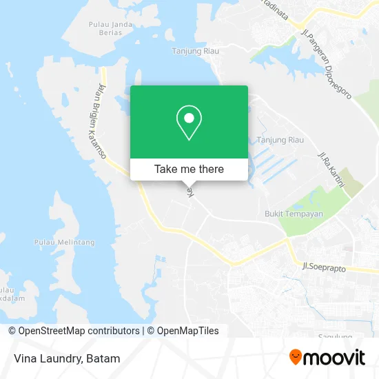 Vina Laundry map