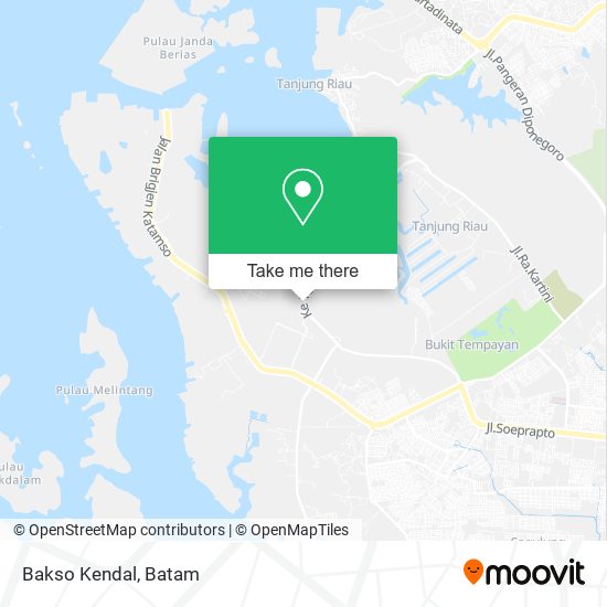 Bakso Kendal map