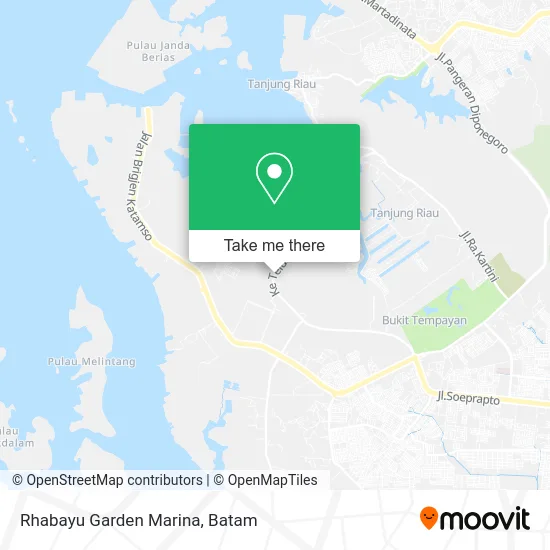 Rhabayu Garden Marina map