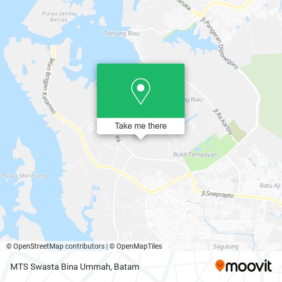 MTS Swasta Bina Ummah map