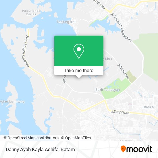 Danny Ayah Kayla Ashifa map