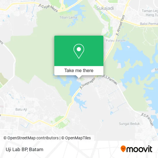 Uji Lab BP map